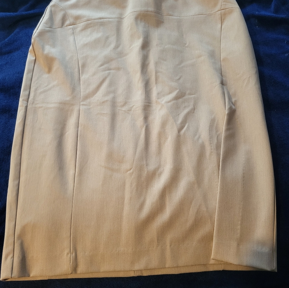 Skirt Aline Style..Tan..NWT. Size 14